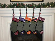 Load image into Gallery viewer, Party Shirt: Black: OSU: Candy Cane Pocket