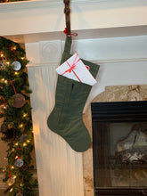 Load image into Gallery viewer, Green Bats: Christmas Candy: ankle zipper pocket