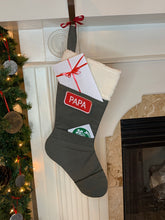 Load image into Gallery viewer, The Thug: Christmas Trees: tall top secret with trim