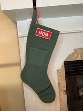 Load image into Gallery viewer, Green Bats: Poinsettia: Gift Card Pocket