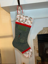 Load image into Gallery viewer, Party Shirt: Red: Baseball: Candy Cane pocket