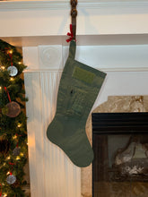 Load image into Gallery viewer, Green Bats: Christmas Candy: candy cane pocket