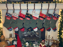 Load image into Gallery viewer, Party Shirts: Red: God and Country: Candy Cane Pocket