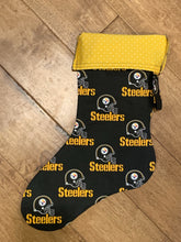 Load image into Gallery viewer, Party Shirts: Black: Steelers: Right Vertical Zipper Pocket