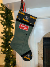 Load image into Gallery viewer, Party Shirts: Black: Steelers: Right Vertical Zipper Pocket