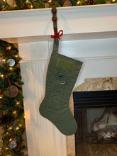 Load image into Gallery viewer, Green Bats: Christmas Candy: knife pocket