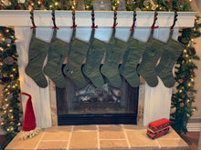 Load image into Gallery viewer, Green Bats: Christmas Candy: candy cane pocket
